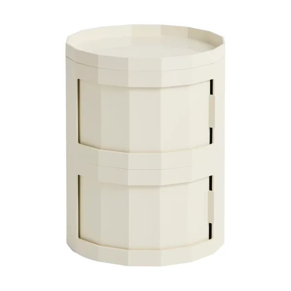 HAY Facet Cabinet 20 side table Eggshell