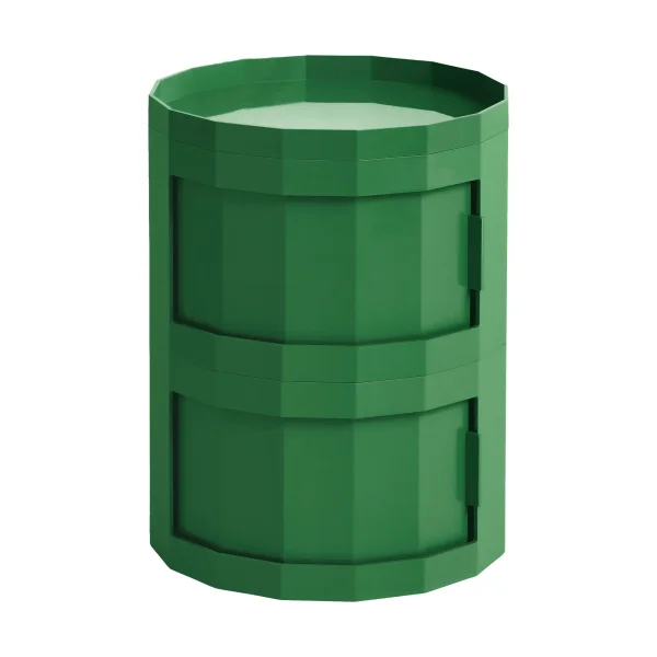 HAY Facet Cabinet 20 side table Spinach green