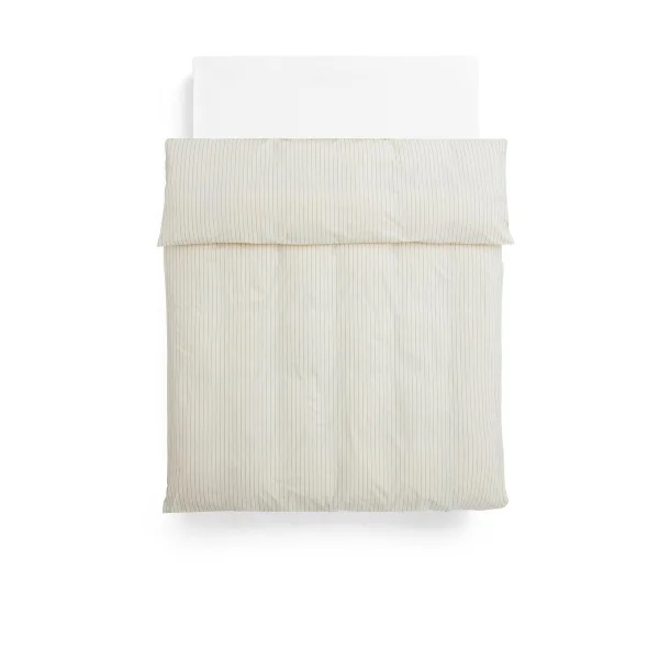 HAY Fineline duvet cover 150x210 cm Ivory