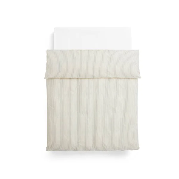 HAY Fineline duvet cover 220x240 cm Ivory