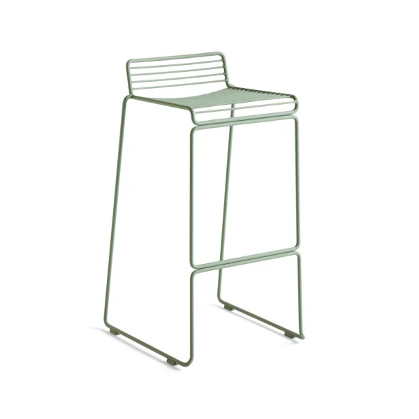 HAY Hee High barstool 75 cm Fall green