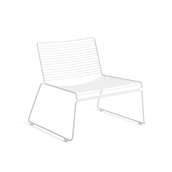 HAY Hee lounge chair White