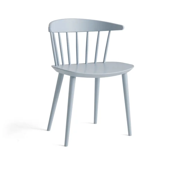 HAY J104 chair Slate blue lacquered beech