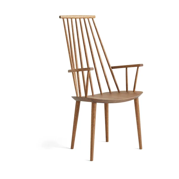 HAY J110 armchair Dark oiled oak