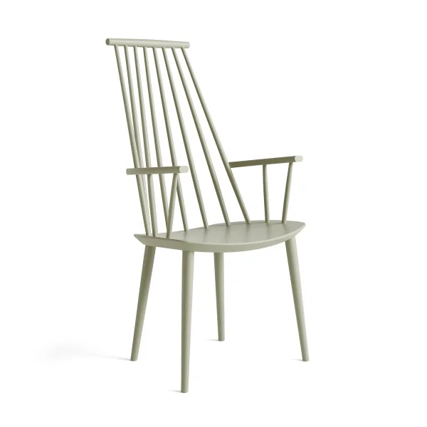 HAY J110 armchair Sage lacquered beech