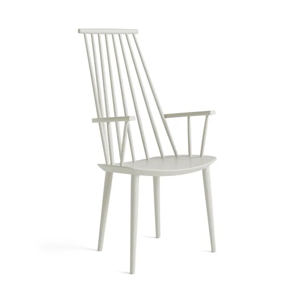 HAY J110 armchair Warm grey lacquered beech