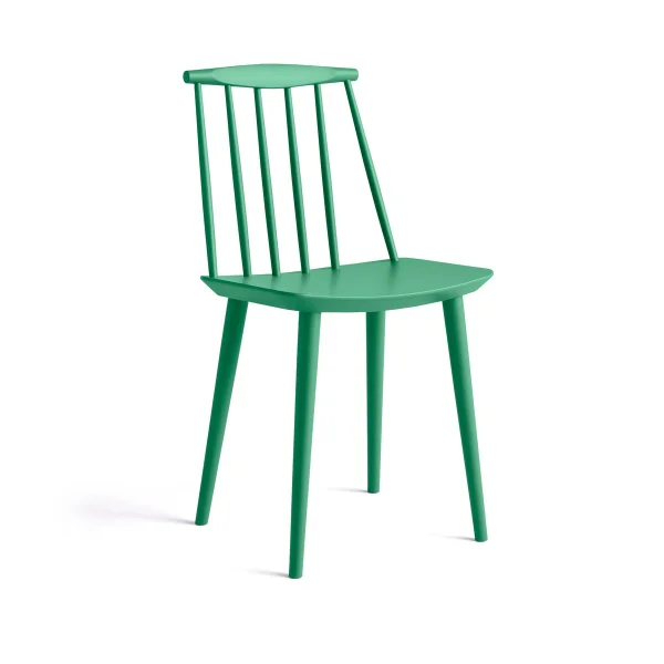 HAY J77 chair Jade green lacquered beech