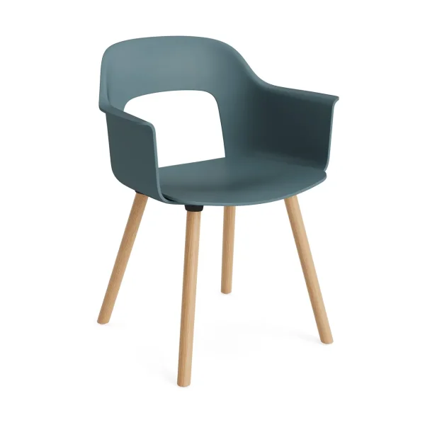 HAY Layout Armchair 221 armchair Ocean-lacquered oak