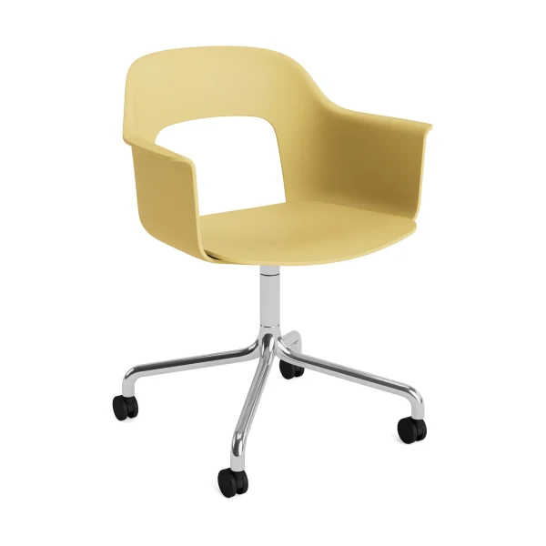 HAY Layout Armchair 261 chair Biscotti-polished aluminium