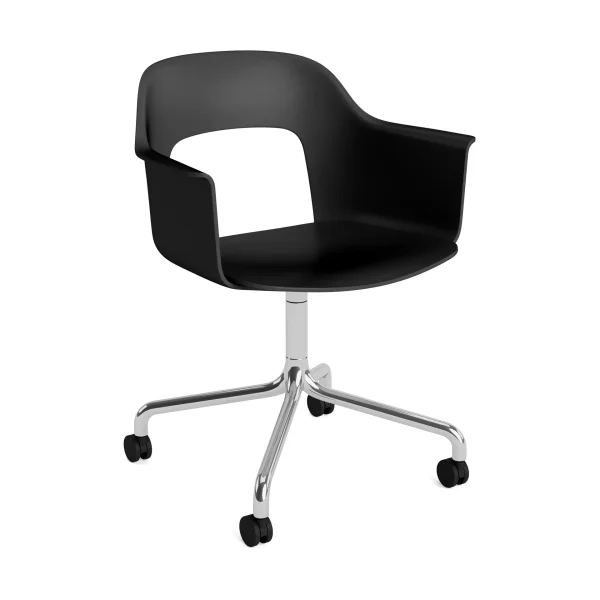 HAY Layout Armchair 261 chair Black-polished aluminium