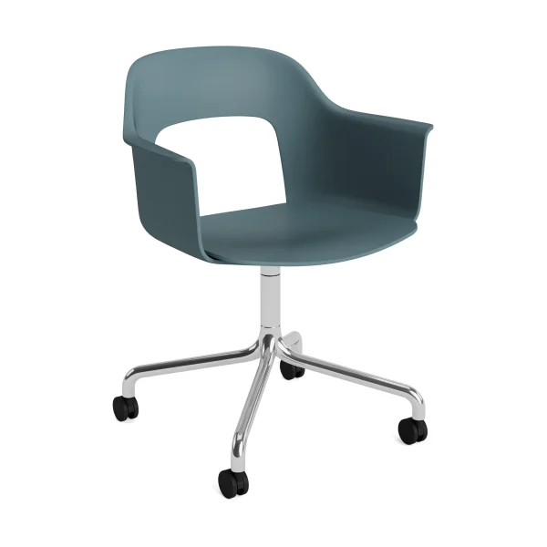 HAY Layout Armchair 261 chair Ocean-polished aluminium