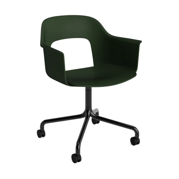 HAY Layout Armchair 261 chair Pastel green-black
