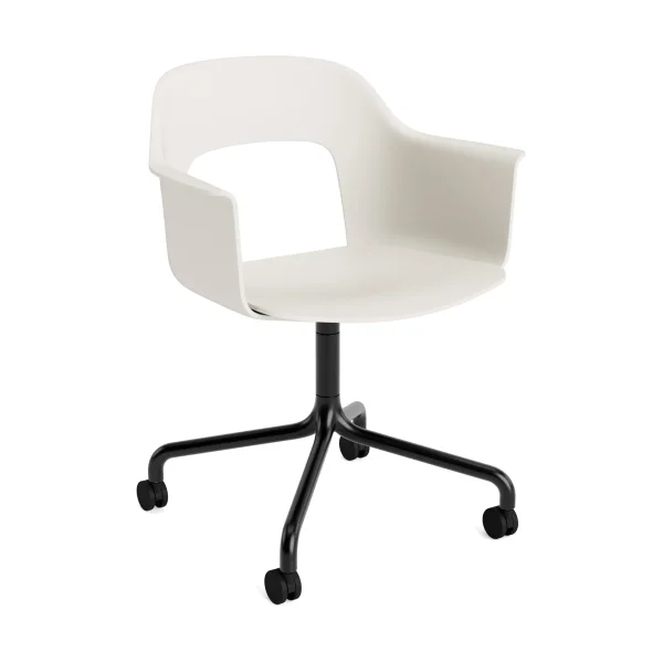 HAY Layout Armchair 261 chair White-black