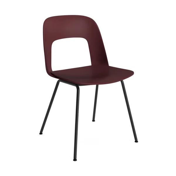 HAY Layout Chair 111 chair Bordeaux-black