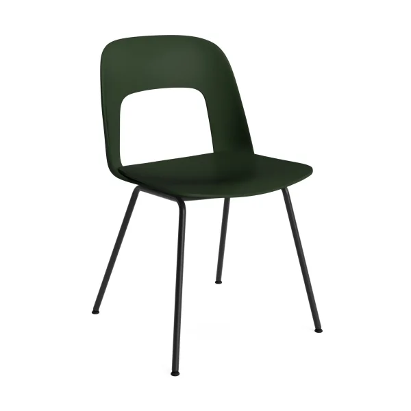 HAY Layout Chair 111 chair Bottle green-black