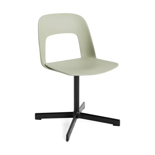 HAY Layout Chair 131 chair Pastel green-black