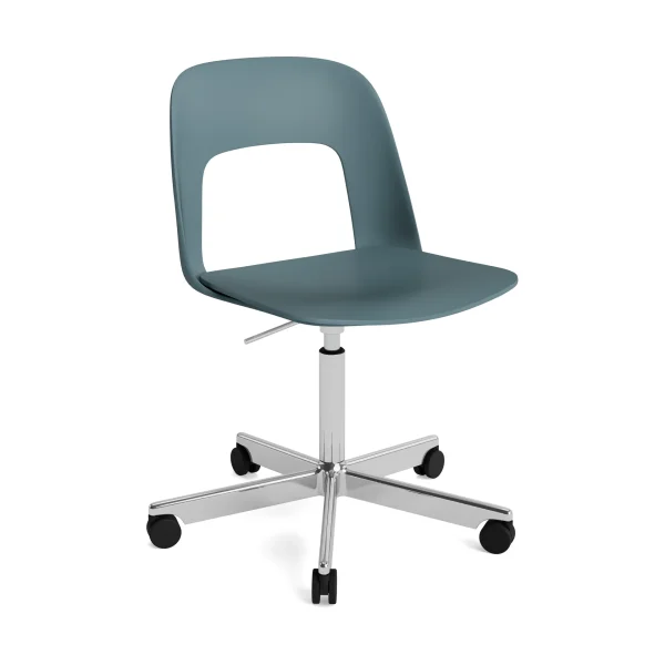HAY Layout Chair 141 chair Ocean-polished aluminium