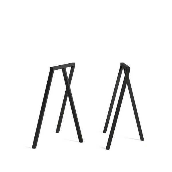 HAY Loop Stand Frame leg stand 72 cm 2-pack Black