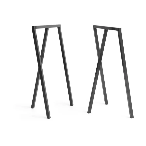HAY Loop Stand Frame leg stand 95 cm 2-pack Black