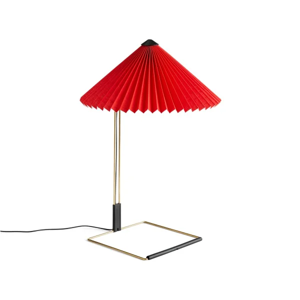 HAY Matin table table lamp Ø38 cm Bright red shade