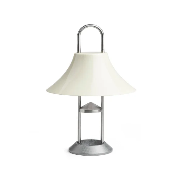 HAY Mousqueton portable table lamp Oyster white