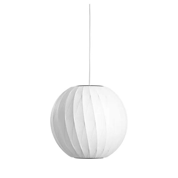 HAY Nelson Bubble Ball crisscross pendant lamp S Off white