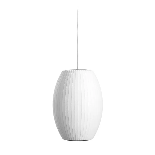 HAY Nelson Bubble Cigar pendant lamp S Off white