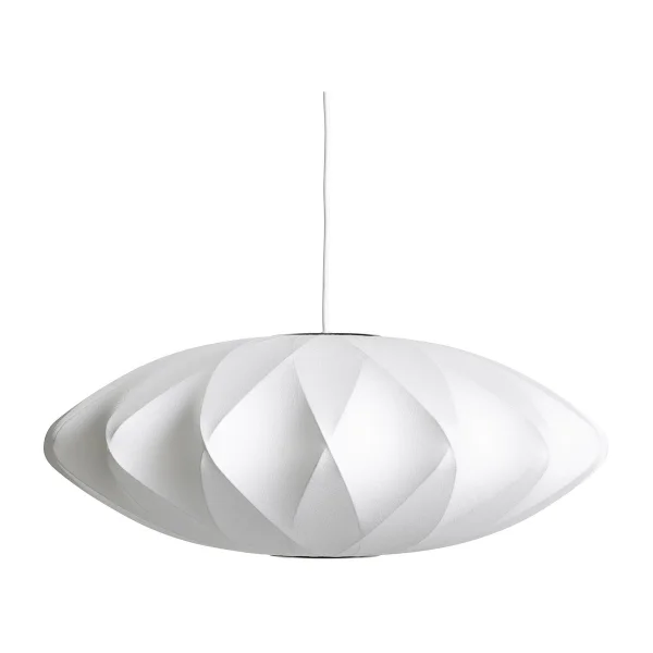 HAY Nelson Bubble Saucer crisscross pendant lamp M Off white