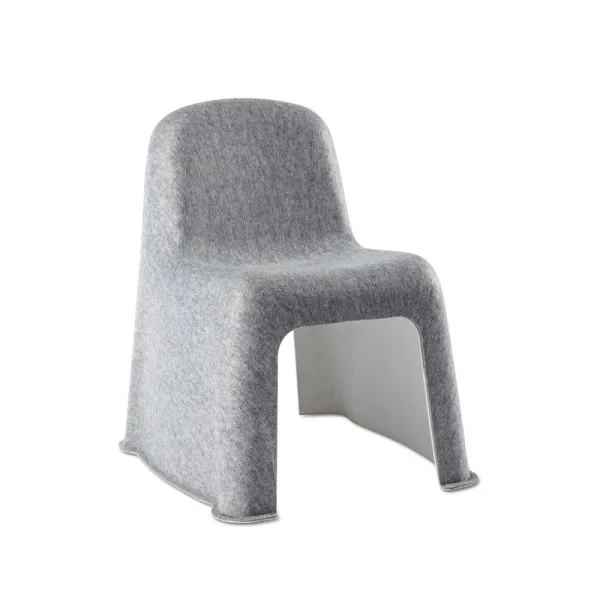 HAY Nobody chair Light grey, off-white inside