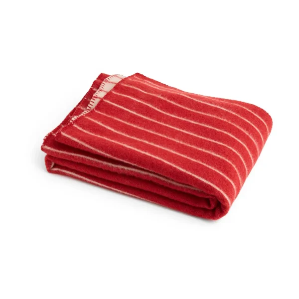 HAY Outdoor Market blanket Beige-red, 130x180 cm