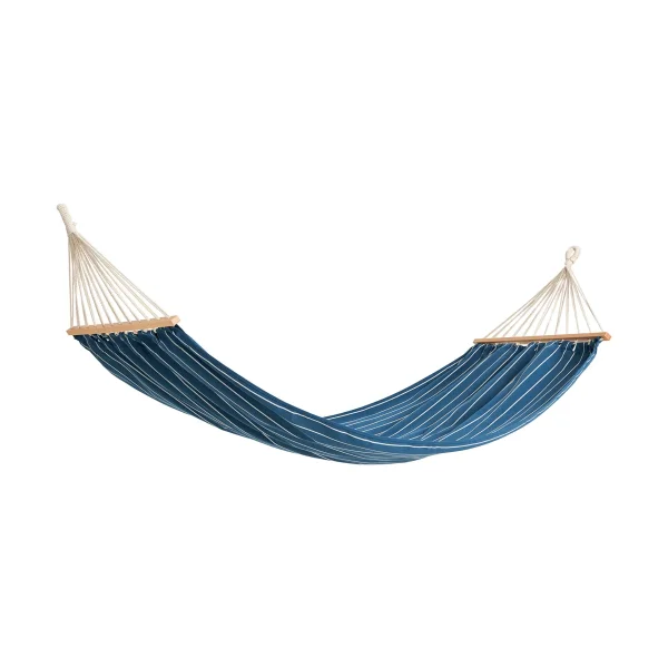 HAY Outdoor Market hammock Blue-beige, 210x100 cm