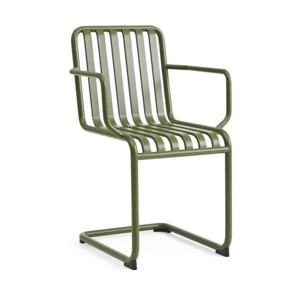 HAY Palissade Cantilever armchair Olive