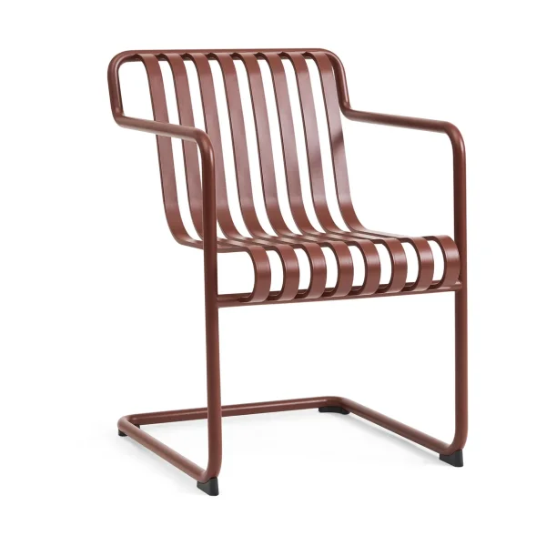 HAY Palissade Cantilever Dining armchair Iron red