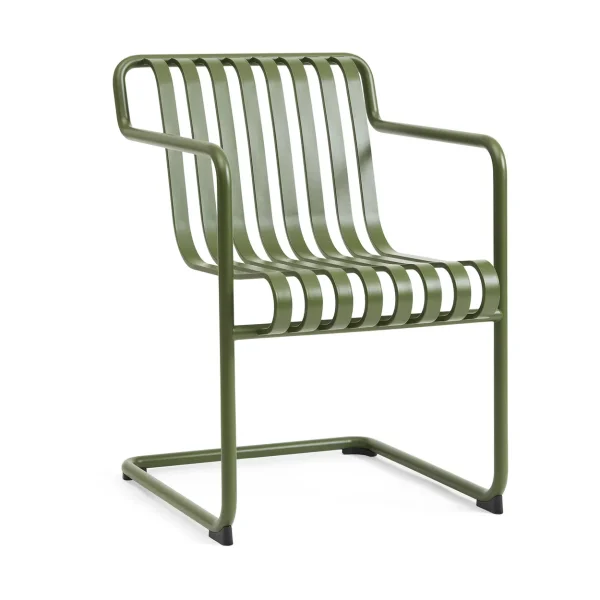 HAY Palissade Cantilever Dining armchair Olive