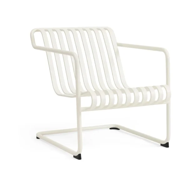 HAY Palissade Cantilever Low lounge armchair Cream white