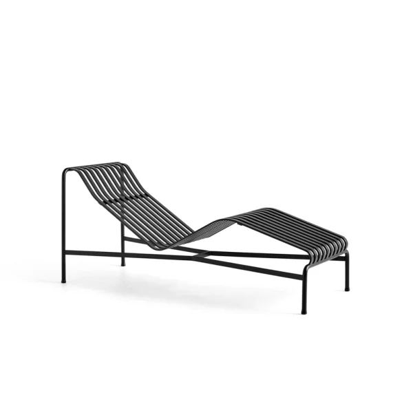 HAY Palissade chaise lounge Anthracite