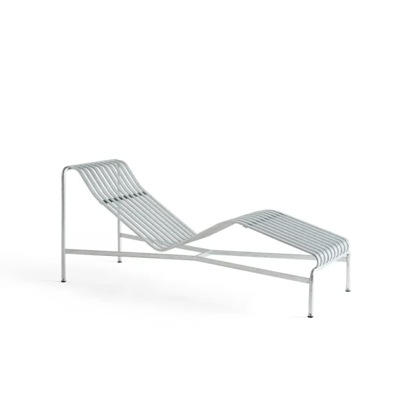 HAY Palissade chaise lounge Hot galvanized