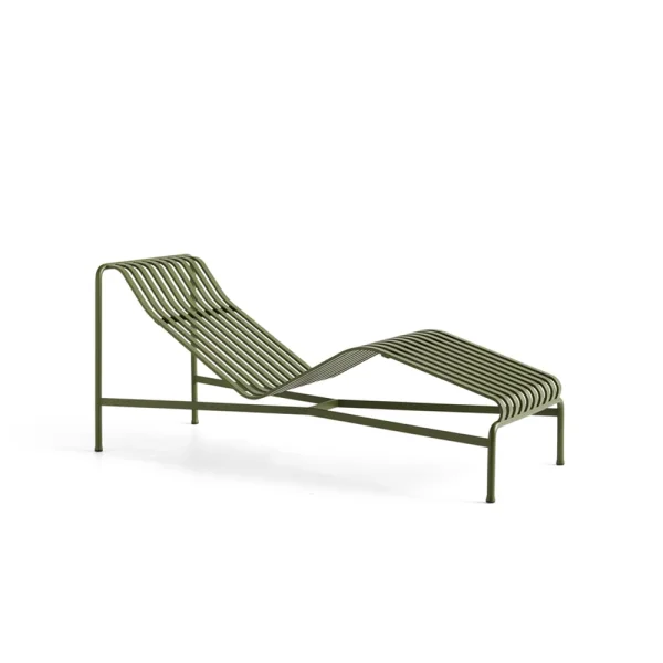 HAY Palissade chaise lounge Olive