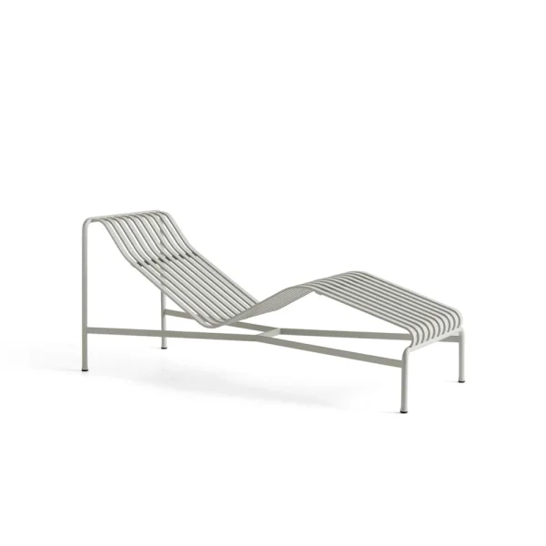 HAY Palissade chaise lounge Sky grey