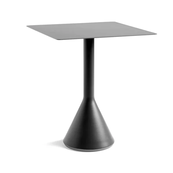 HAY Palissade Cone square coffee table 65x65 cm Anthracite