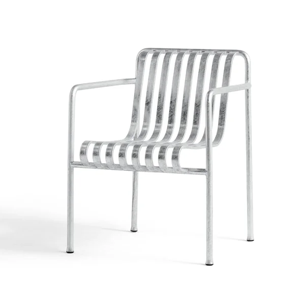 HAY Palissade dining armchair Hot galvanized