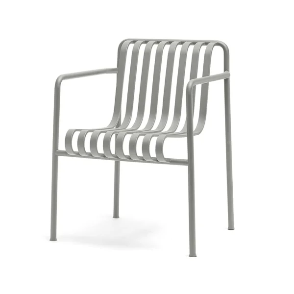 HAY Palissade dining armchair Sky grey