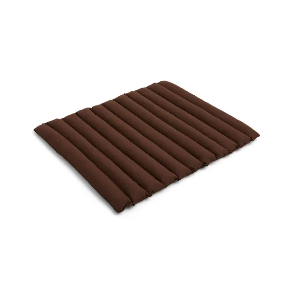 HAY Palissade Dining Soft Quilted bench cushion Iron red