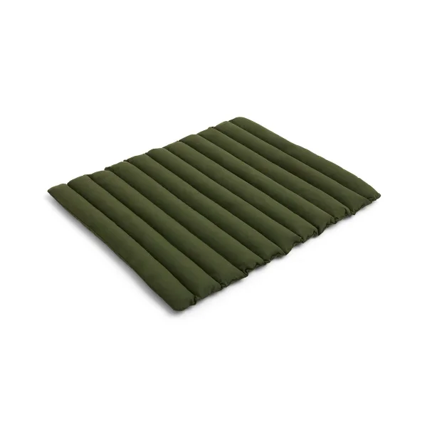 HAY Palissade Dining Soft Quilted bench cushion Olive