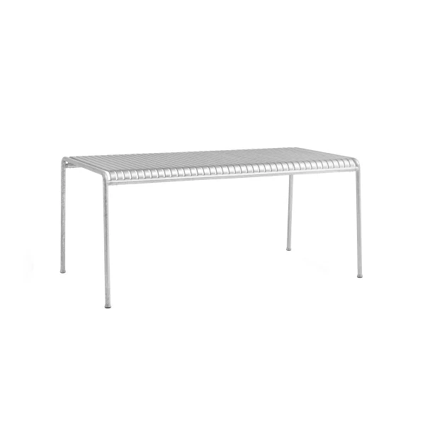 HAY Palissade dining table 170x90 cm Hot galvanised steel