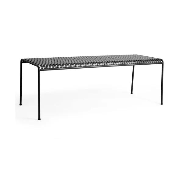 HAY Palissade dining table 220x90 cm Anthracite