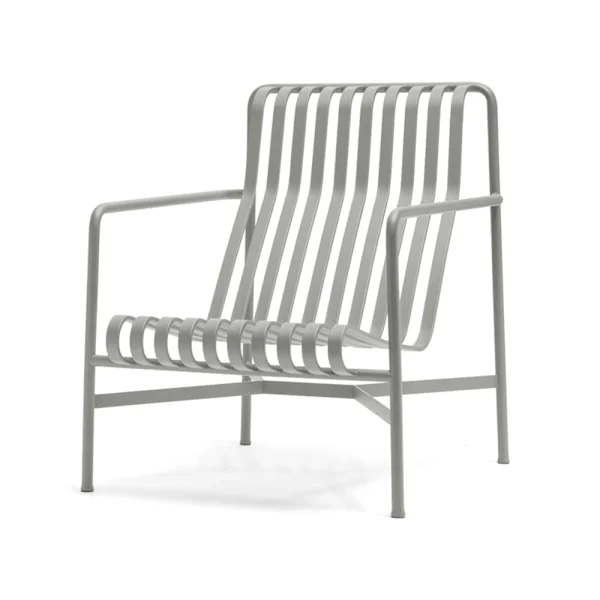 HAY Palissade High lounge chair Sky grey