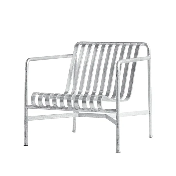 HAY Palissade Low lounge chair Hot galvanized