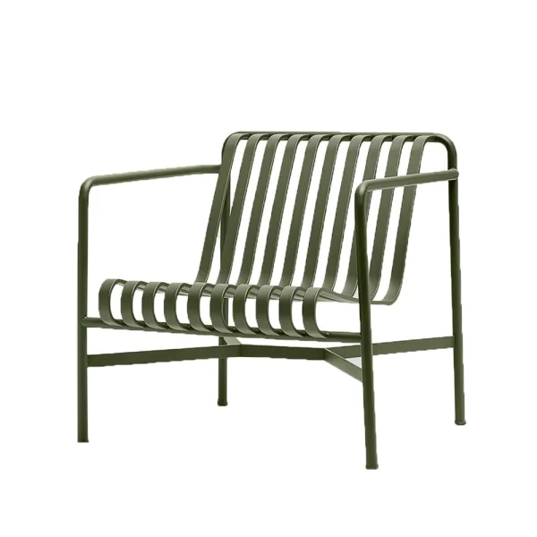 HAY Palissade Low lounge chair Olive