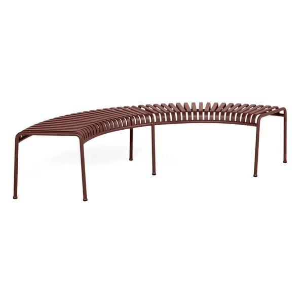 HAY Palissade park bench Iron red